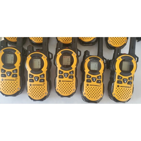 Motorola Talkabout MT350R Two Way Radio Walkie Talkies Lot Of 10 + Wall Chargers - Picture 4 of 10